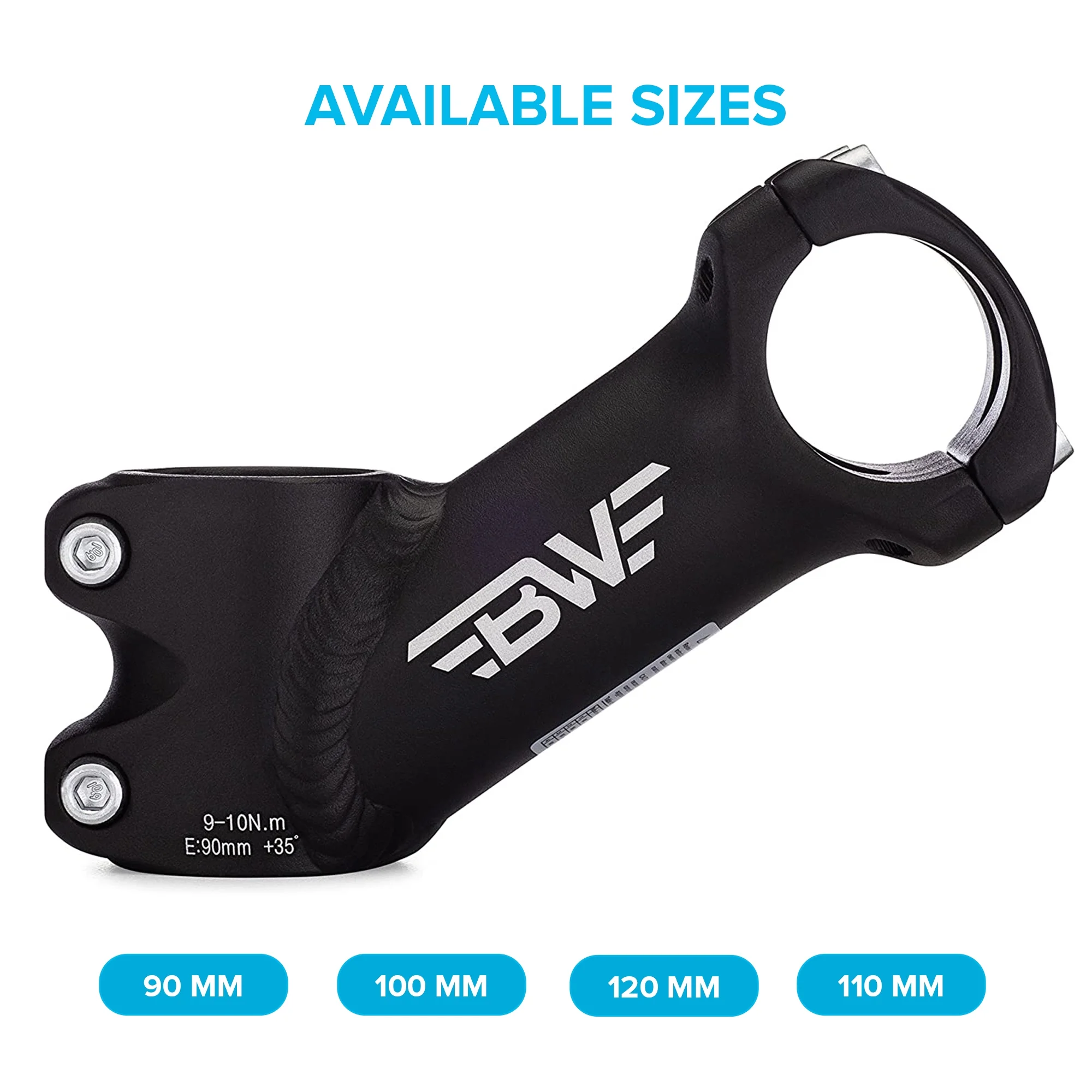 BW USA Bike Handlebar Stem Riser 31.8mm Clamp MTB Bicycle Stem Riser Extender