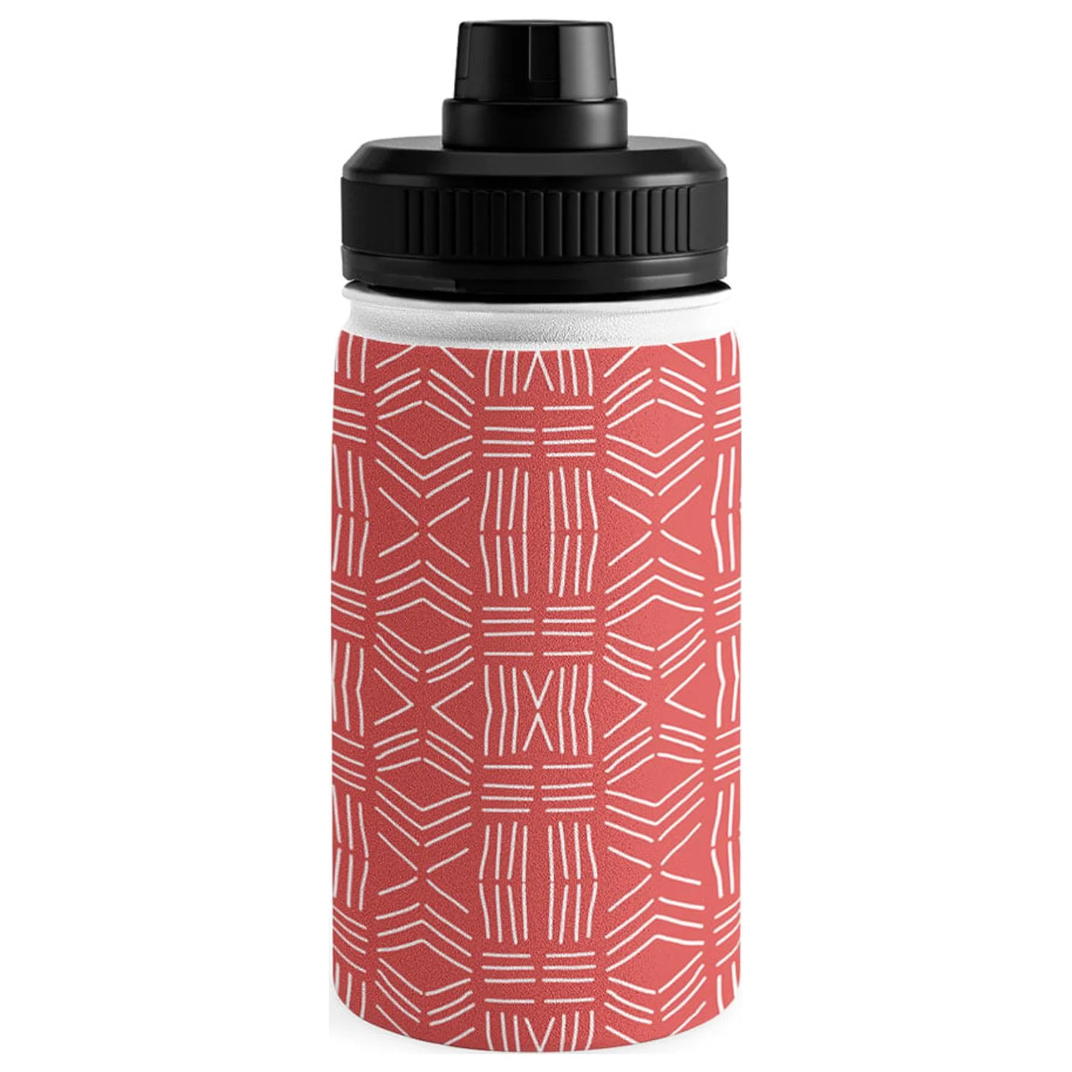 Society6 Mirimo Tribal Red Water Bottle 12 oz