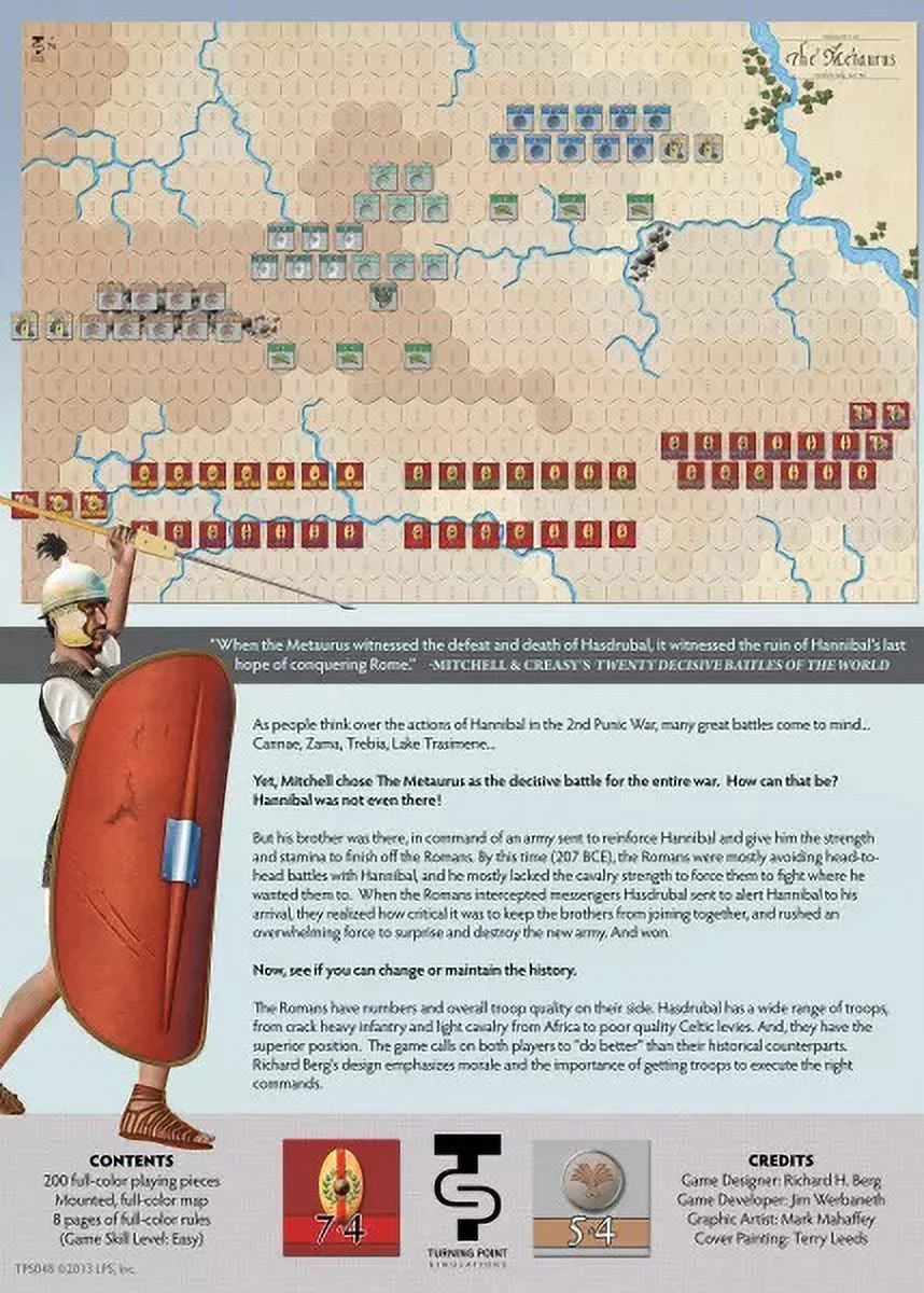 TPS: Battle of Metaurus, Northern Italy 207BC