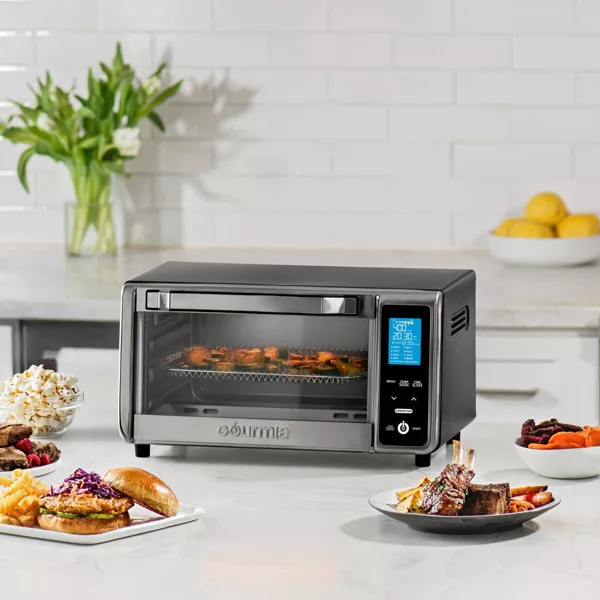 Versatile 4-Slice Toaster Oven Air Fryer - 10.55 - Elevate Your Cooking Experience