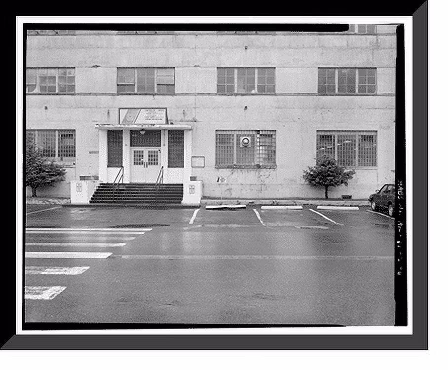 Historic Framed Print, Kodiak Naval Operating Base, General Storehouse, U.S. Coast Guard Station, Kodiak, Kodiak Island Borough, AK - 6, 17-7/8
