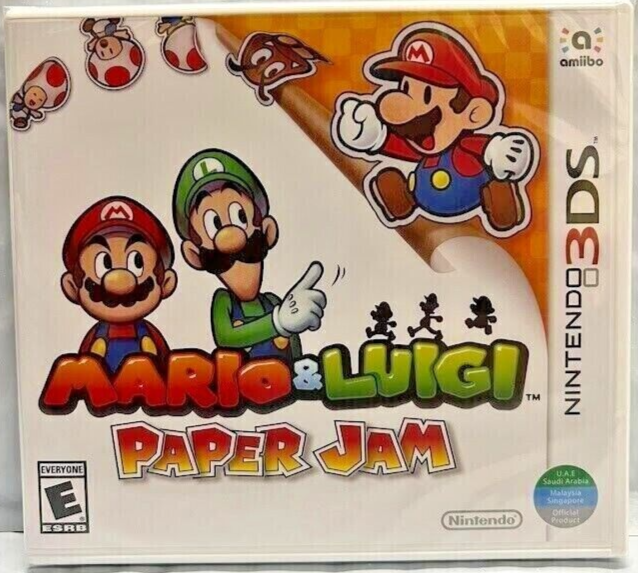 Brand New Game Bundle (RPG) Mario & Luigi: Paper Jam & Dream Team 3DS