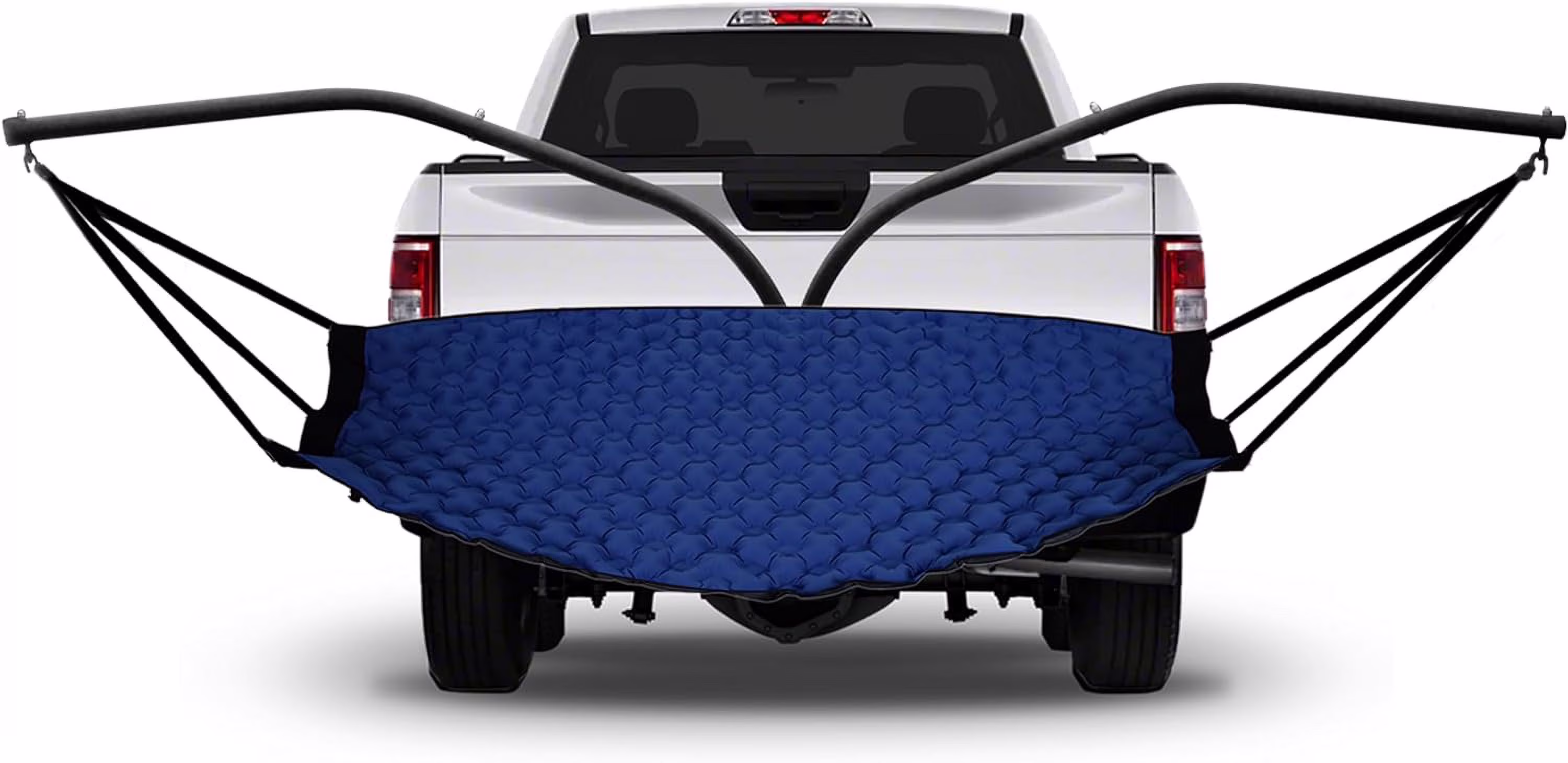 Hammaka Hammock Hitch Stand with Pammock, 2-in-1 Sleeping Pad Camping Hammock (Blue Pammock)