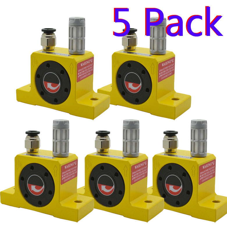 （5pcs）Industrial type Pneumatic compressed air power turbine wheel type vibrator GT-10