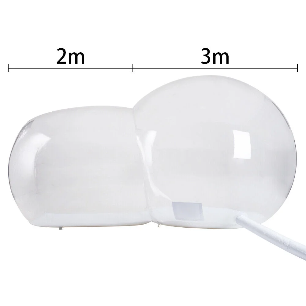 SHZICMY Inflatable Eco Home Tent House Outdoor Dome Camping Cabin Lodge Air Bubble 3Mx5M