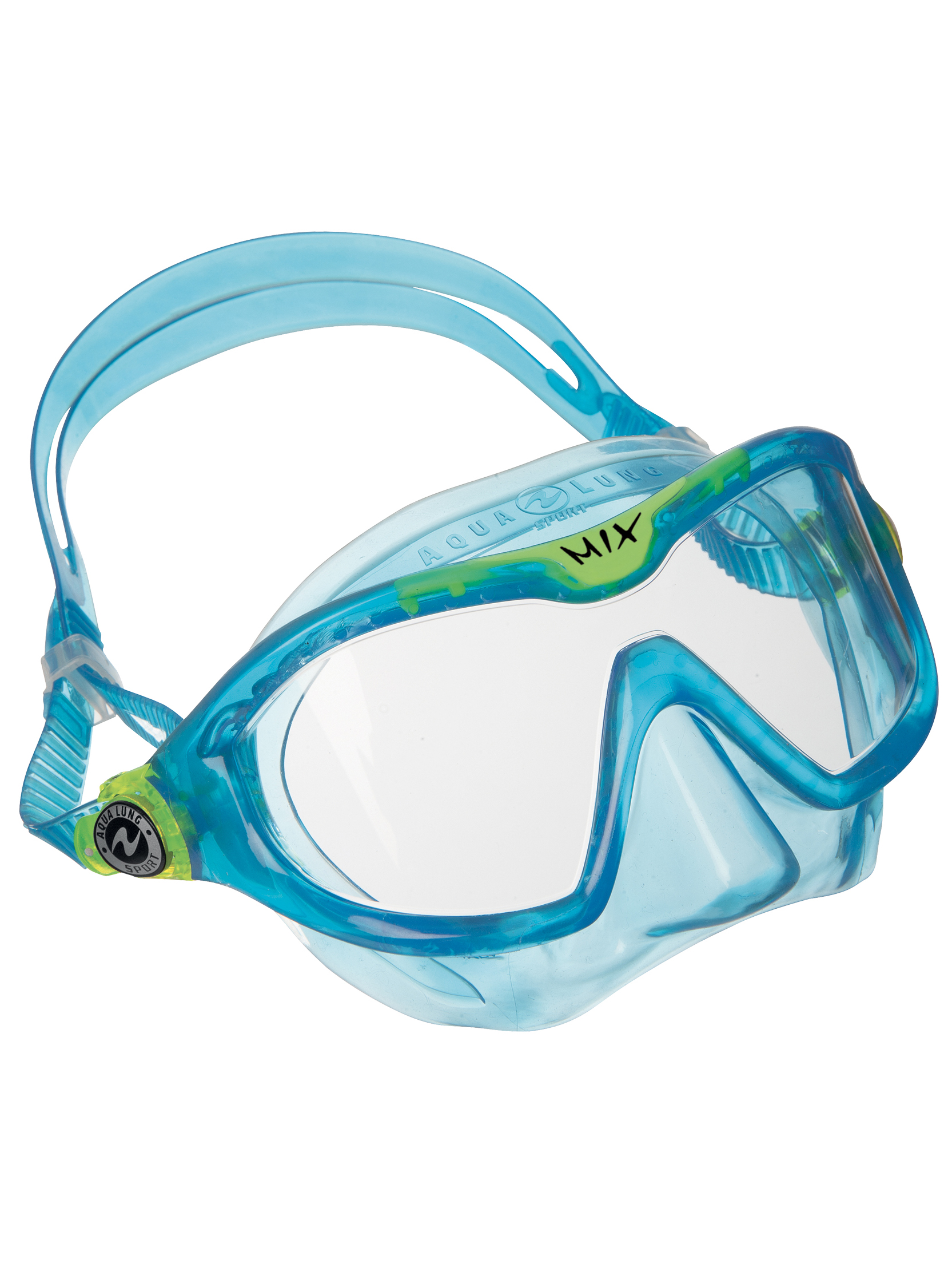 Aqua Lung Sport Mix Junior Reef toddler swim & snorkeling mask Aqua (clear lens)