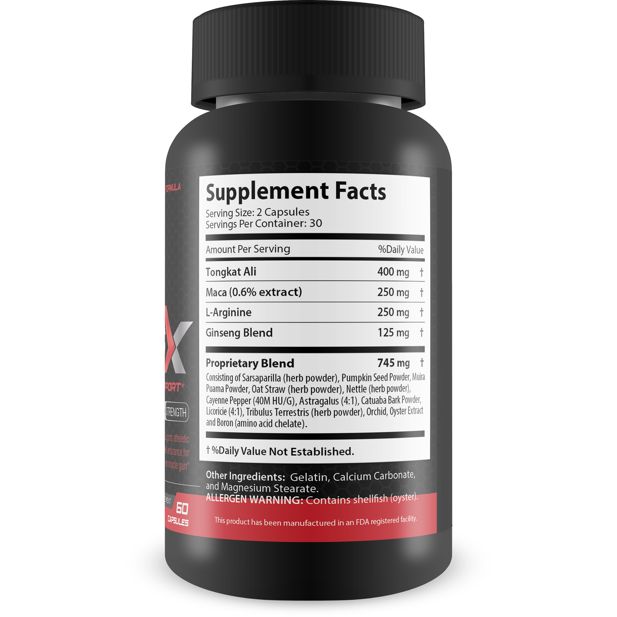 Body Fuel FX Muscle Build Support - Breakthrough NO Booster for Size - Endurance and Recovery