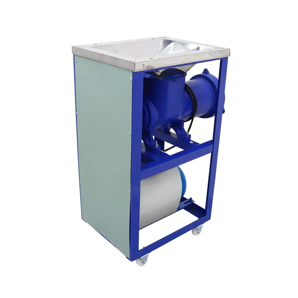 TECHTONGDA Electric Meat Grinder Fish Chicken Bones Crusher Stainless Steel Feed Processer 220V 4KW