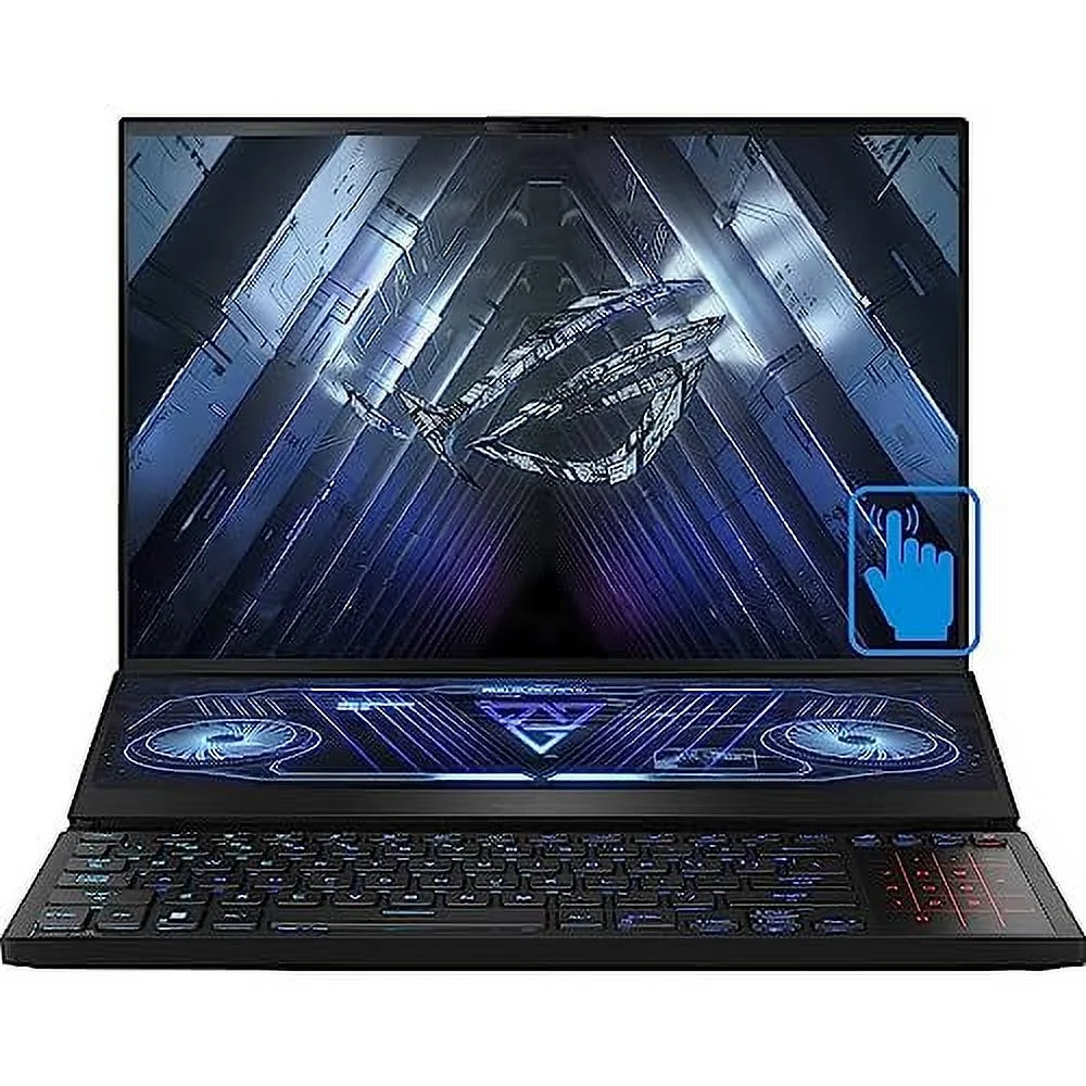 ASUS ROG Zephyrus Duo 16 Gaming & Entertainment Laptop (AMD Ryzen 7 6800H 8-Core, 32GB DDR5 4800MHz RAM, 2x1TB PCIe SSD RAID 0 (2TB), GeForce RTX 3060, 16.0