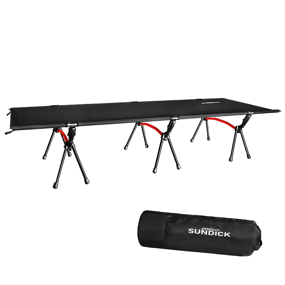 sundick Foldable Bed,Bed Person Cot Portable BedPicnic 265lbs(max Load)Bed Picnics And