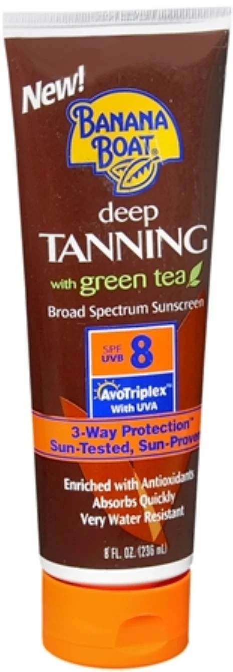 Energizer Banana Boat Deep Tanning Sunscreen, 8 oz