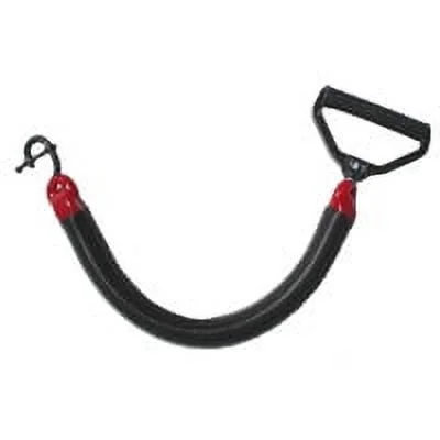 Snobunje Rattler Black Snowmobile Pull Strap (1001)