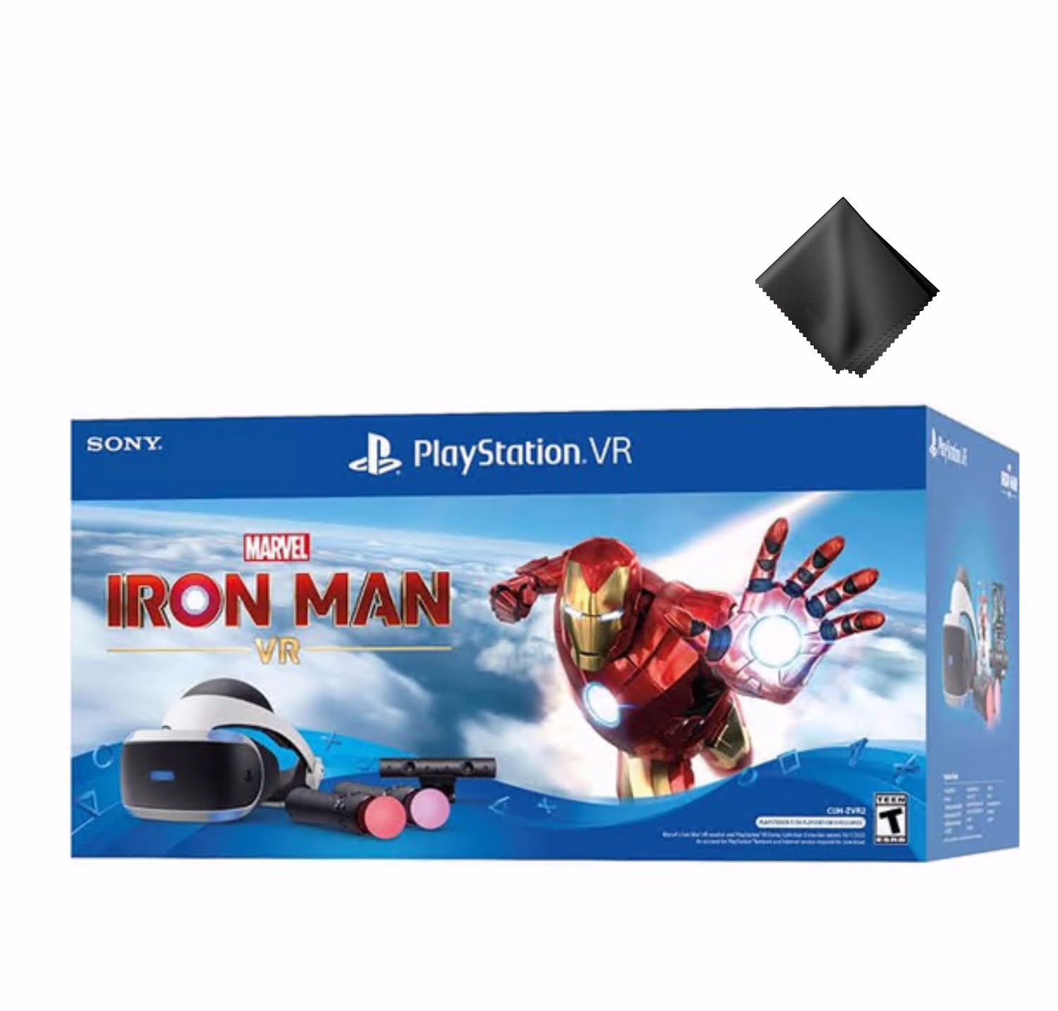 PlayStation VR Marvel's Iron Man VR Bundle: PlayStation VR Headset, Camera, 2 Move Motion Controllers and Marvel's Iron Man VR Digital Code, Random Color Water Bottle.