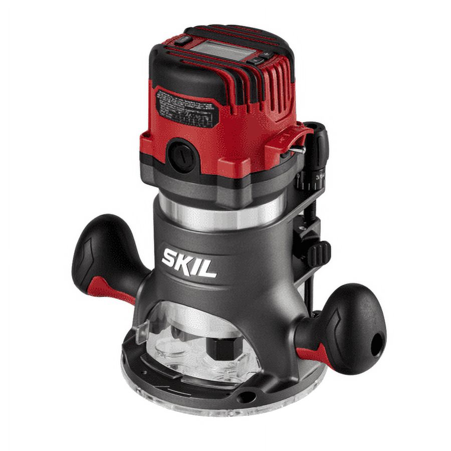 Skil RT1322-00 14 Amp Speed Control Plunge Fixed Base Digital Corded Router