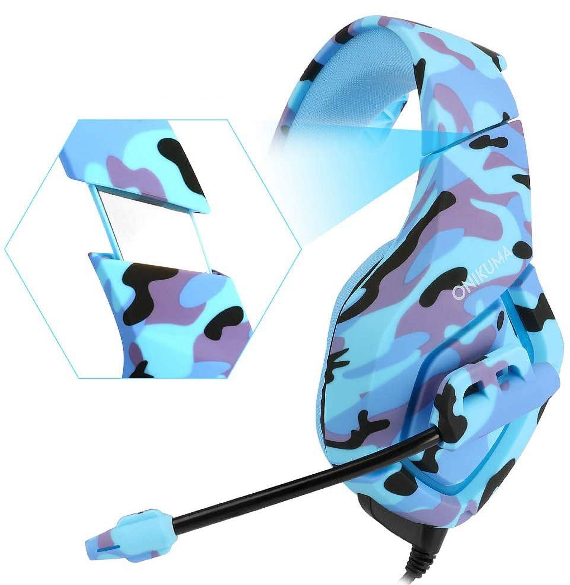 Gaming Headset with Microphone for New Xbox One PS4, Surround Stereo Noise Cancelling Game Headphones for PC, Mac, Smart Phones, Switch