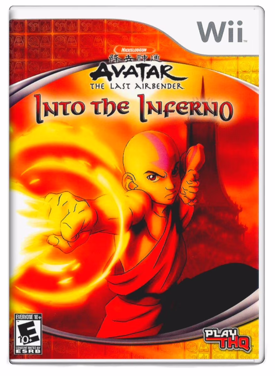 Used Avatar The Last Airbender-Into the Inferno - Nintendo Wii (Used)