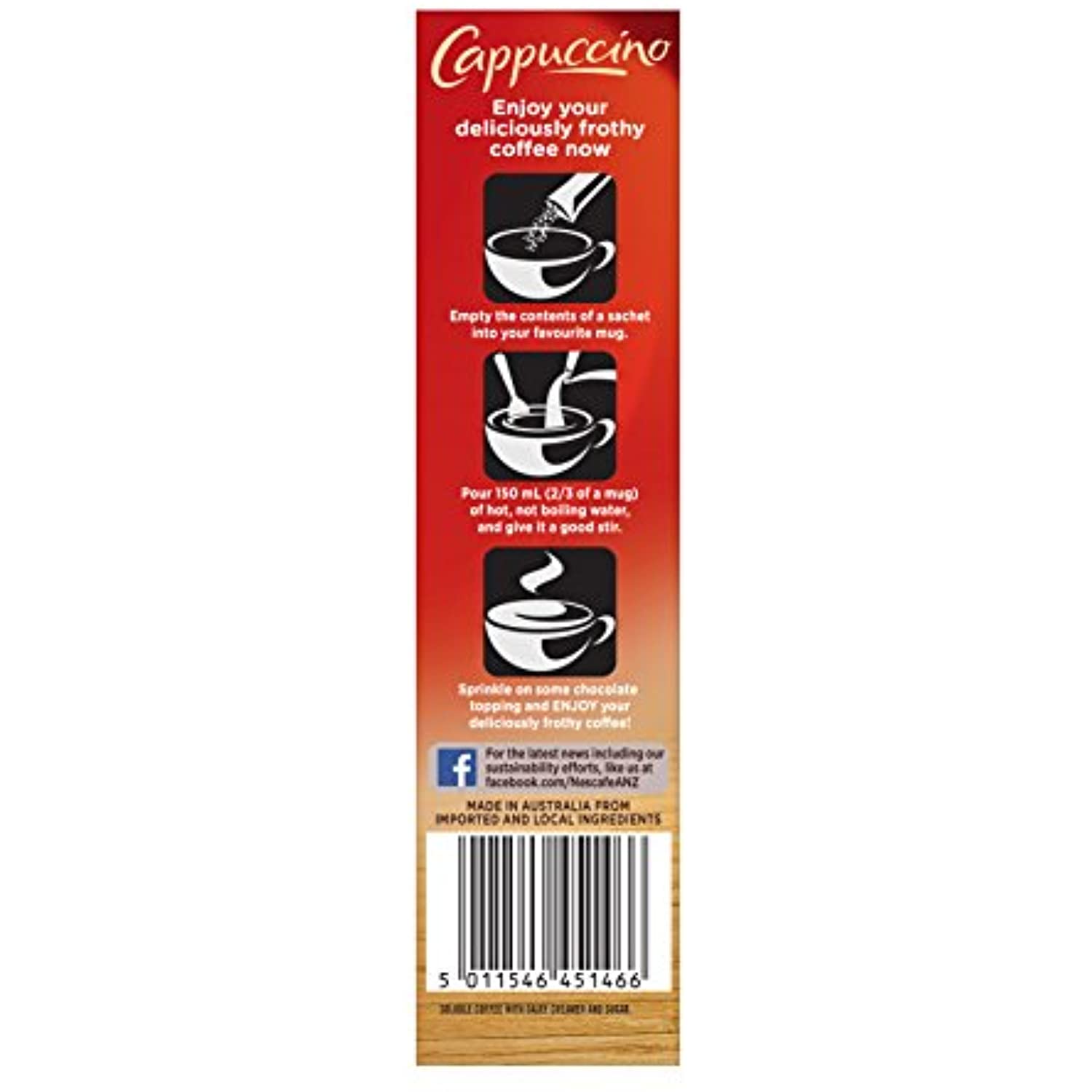 Nescafe Cappuccino 10Pk