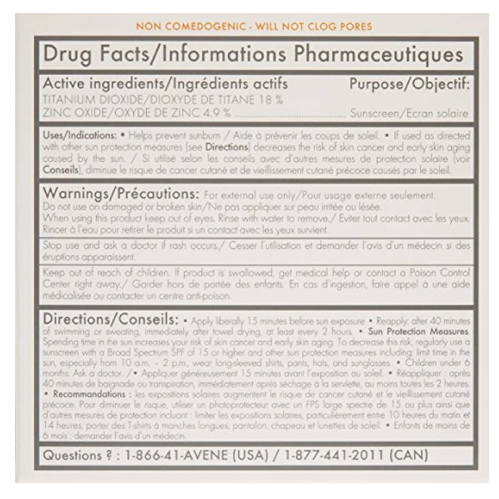 Eau Thermale Av�ne High Protection Tinted Compact SPF 50 Sunscreen, Beige 0.35 oz (Pack of 2)