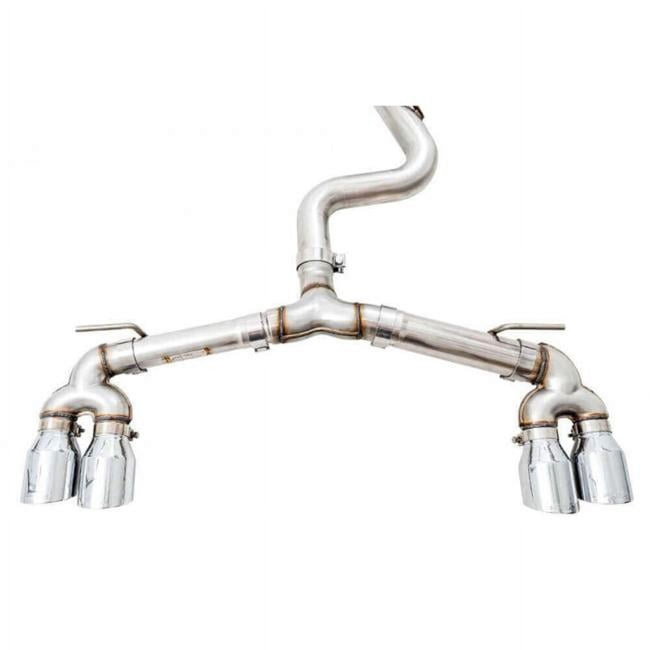 Track Edition Exhaust with Diamond Black 102 mm Tips for Audi 8V S3