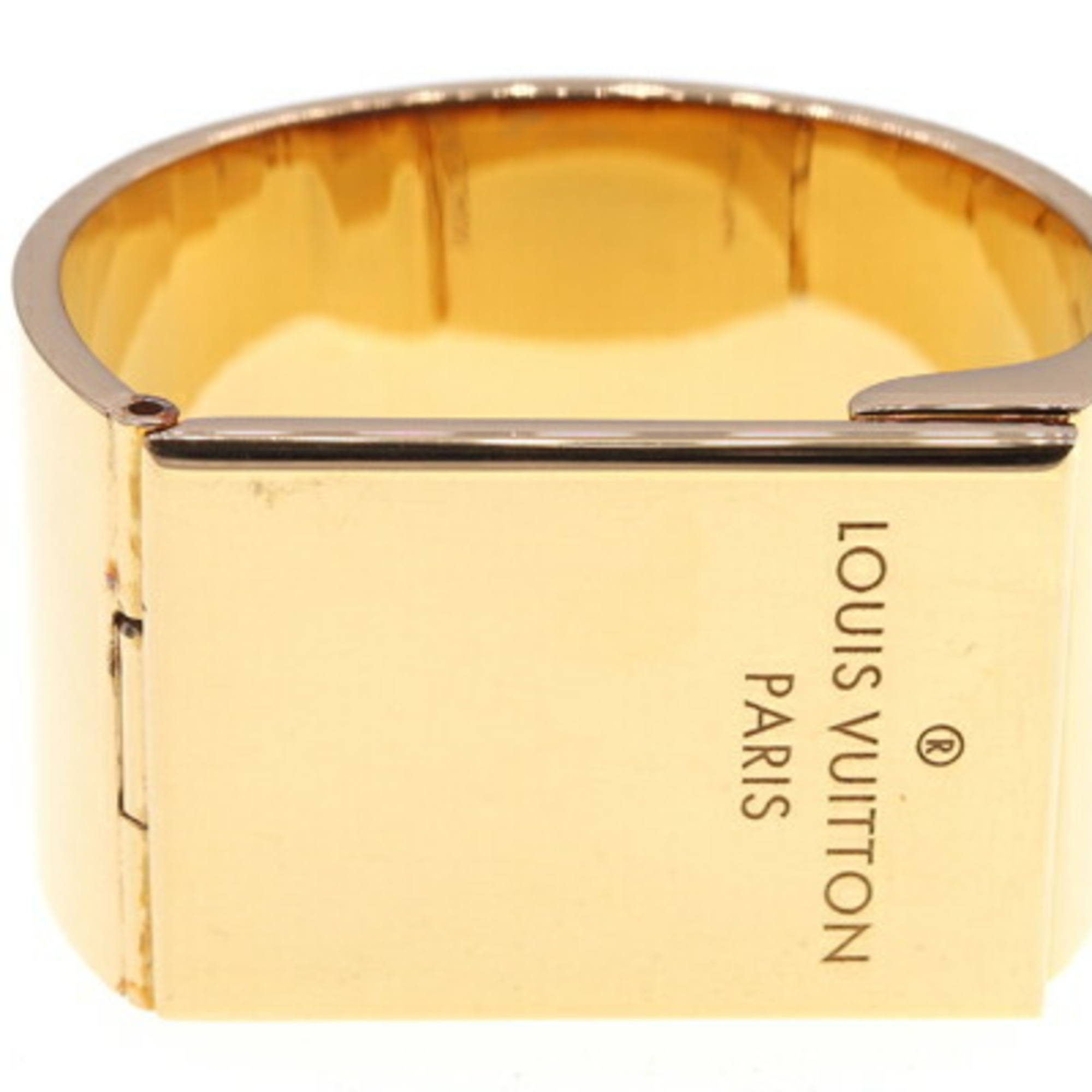 Pre-Owned Louis Vuitton scarf ring MP1665 gold closure muffler fashion ladies LOUIS VUITTON (Good)