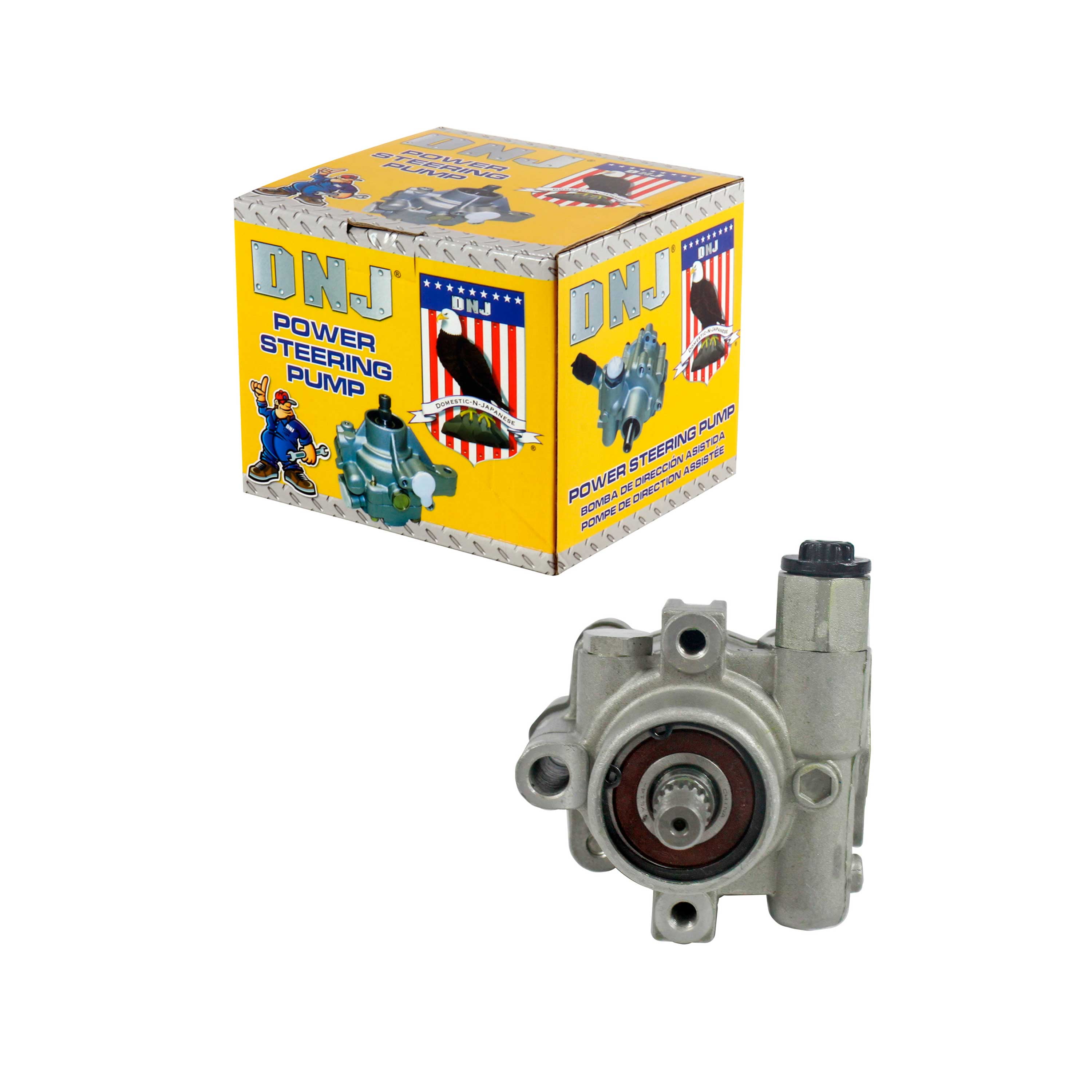 DNJ PSP1254 New Power Steering Pump Fits Cars & Trucks 98-02 Nissan Sentra 1.6L 1.8L DOHC Fits select: 1998 NISSAN 200SX