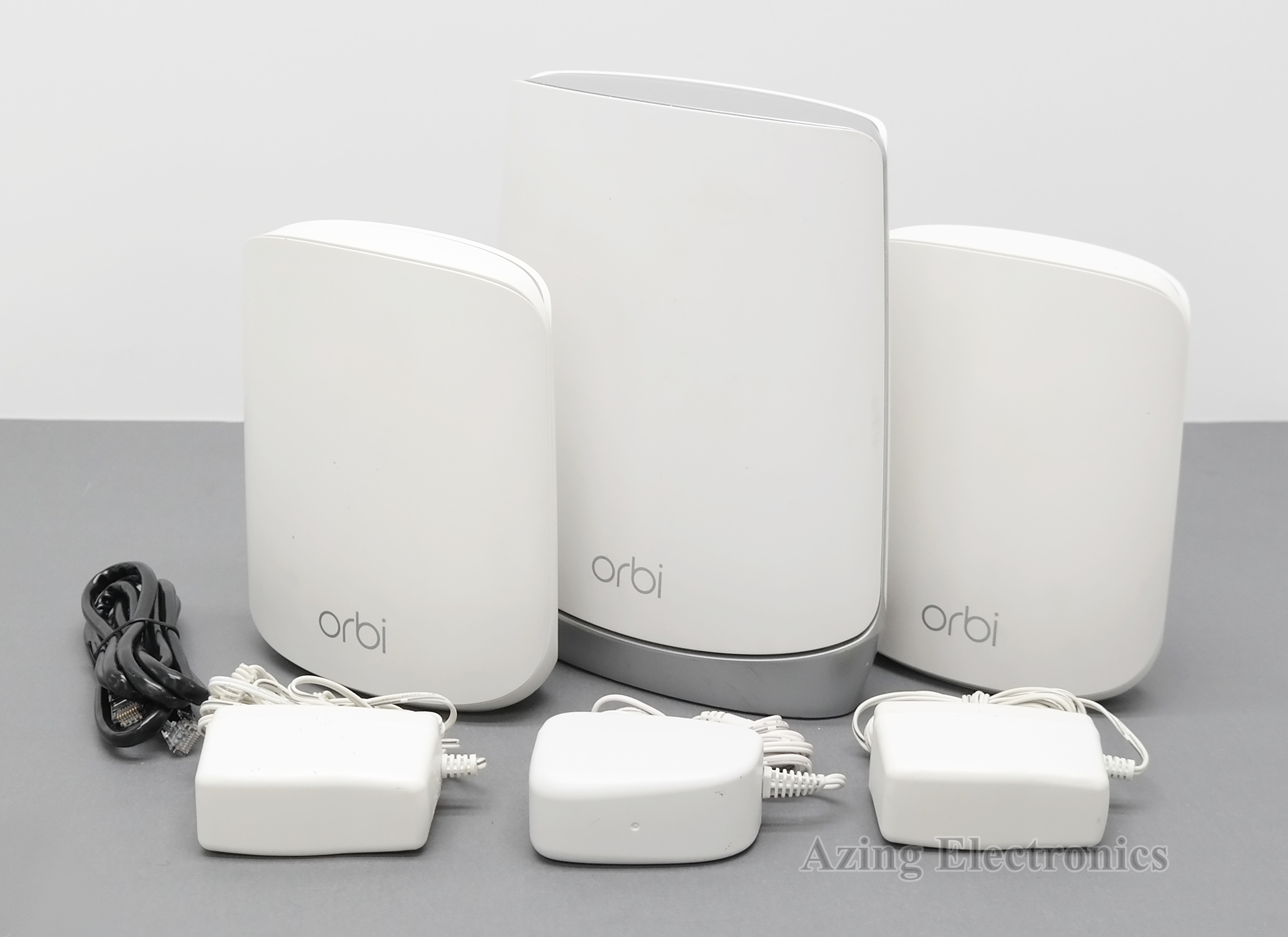 Pre-Owned Netgear Orbi RBK653 AX3000 Wifi 6 Tri-Band Mesh System (3-Pack)
