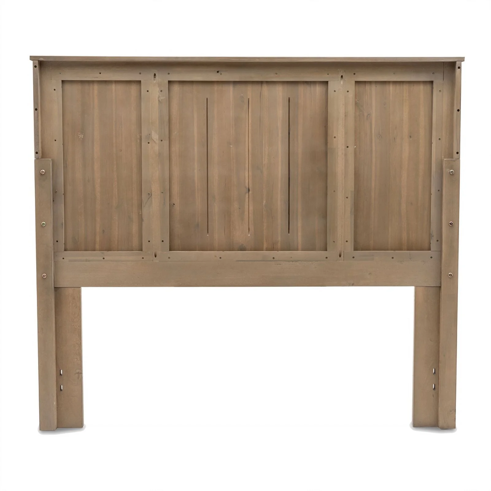 Sanibel Blue Grey Solid Wood Coastal Modern Queen Headboard