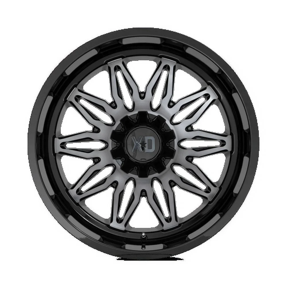 XD Aluminum Rim XD859 GUNNER 22X10in Gloss Black Machined with Gray Tint Finish, XD85922035418N