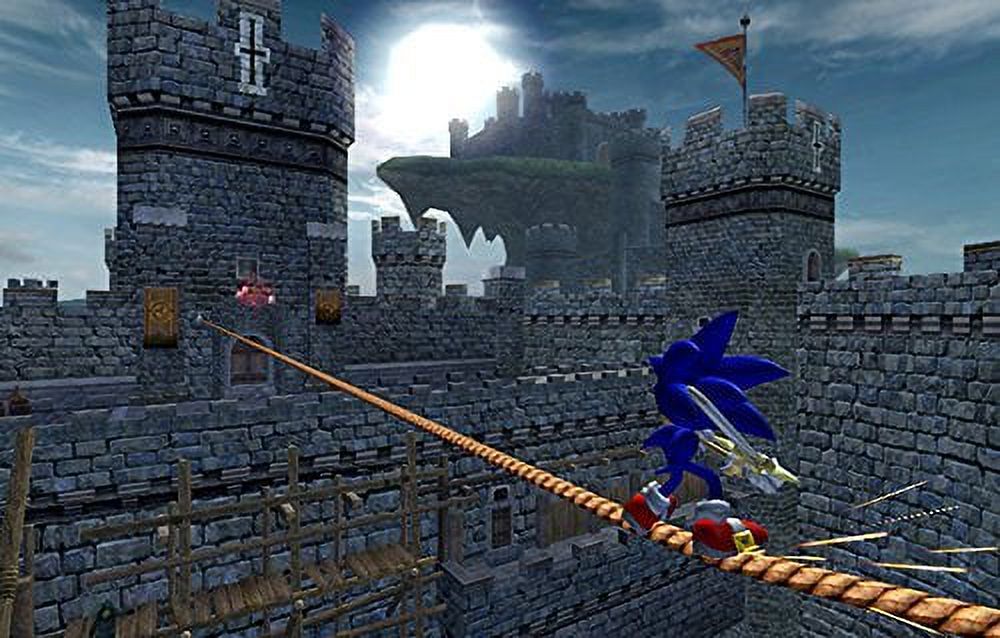 Sonic And The Black Knight - Nintendo Wii: Experience the Epic Adventure of Sonic in the Enchanting World of the Black Knight