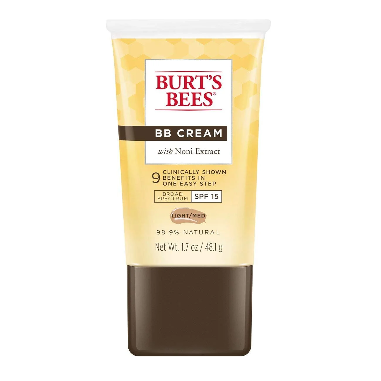 Burt's Bees BB Cream with SPF 15, Light/Medium, 1.7 Ounces