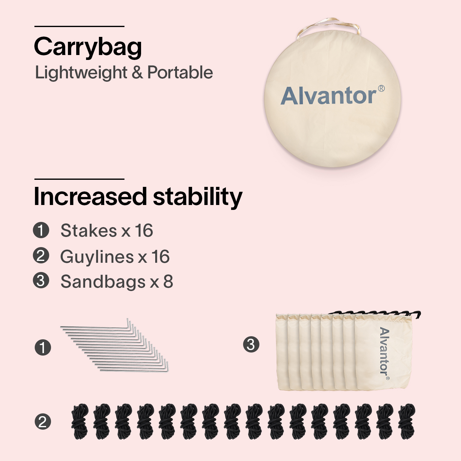 Bubble Tent Pop up Canopy Family Camping Gazebo 12x12 Beige