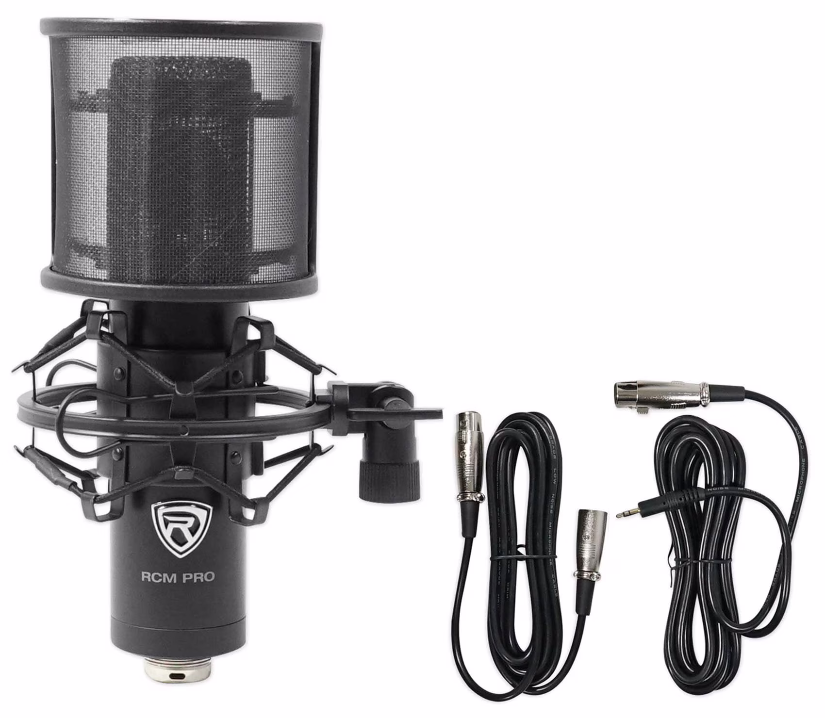 Rockville RCM PRO Video Conference Live Stream Recording Microphone Zoom Mic