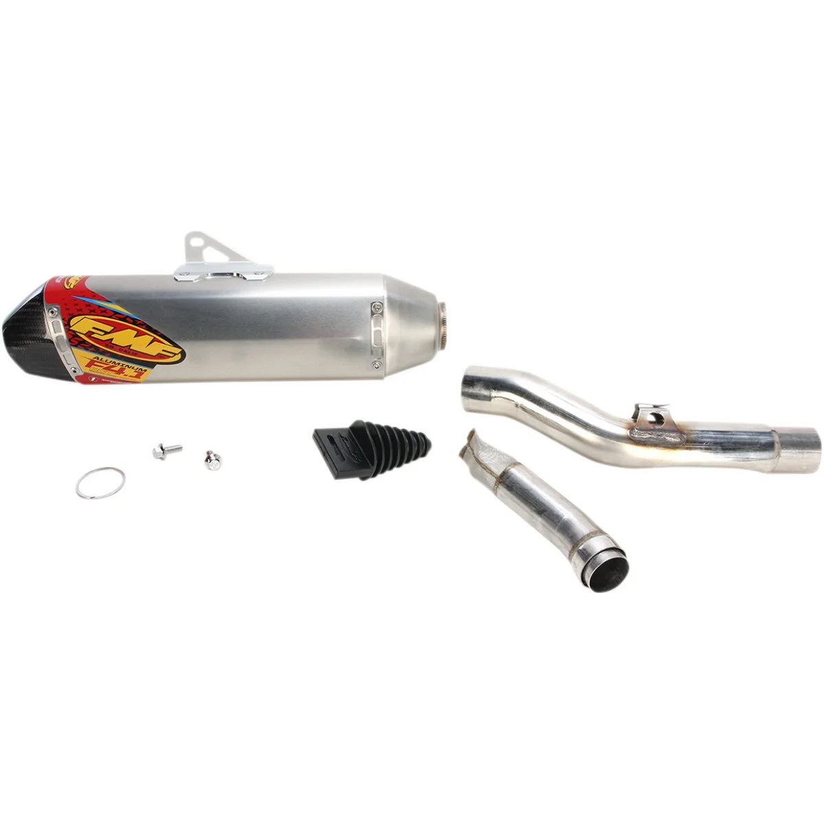 FMF Factory 4.1 Aluminum RCT Slip-On Muffler w/Carbon Tip (045594)