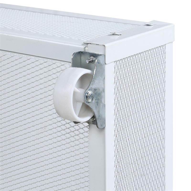 Furniture of America Harper Fabric Upholstered Queen Bed with 4-Drawer in Navy