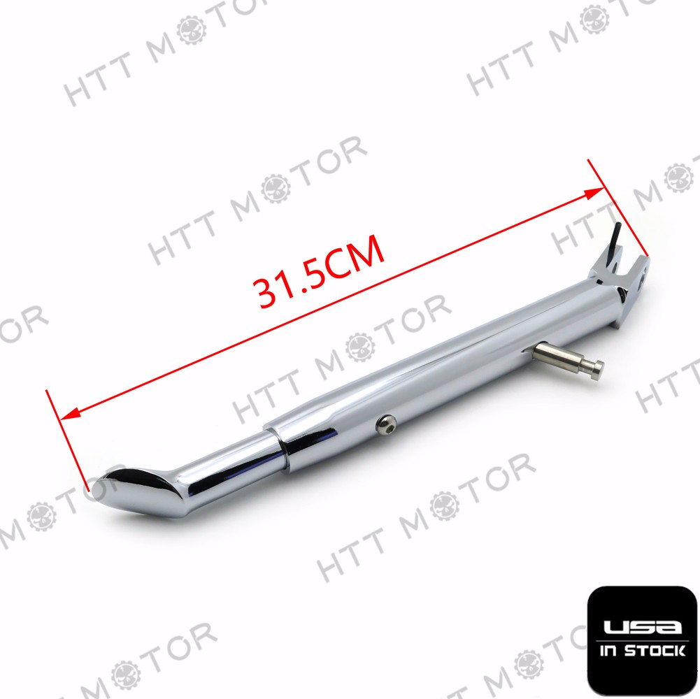 HTTMT- Adjustable Kickstand Stand Chrome Fit 2011-2014 SUZUKI GSXR 600 750 K11 K12 K13