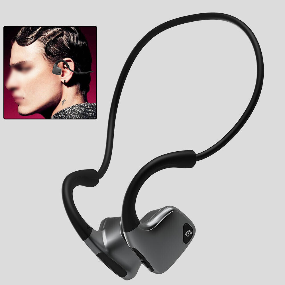 Bone Conduction Wireless Headphones Bluetooth 5.0 Earphones Running Open-Ear New