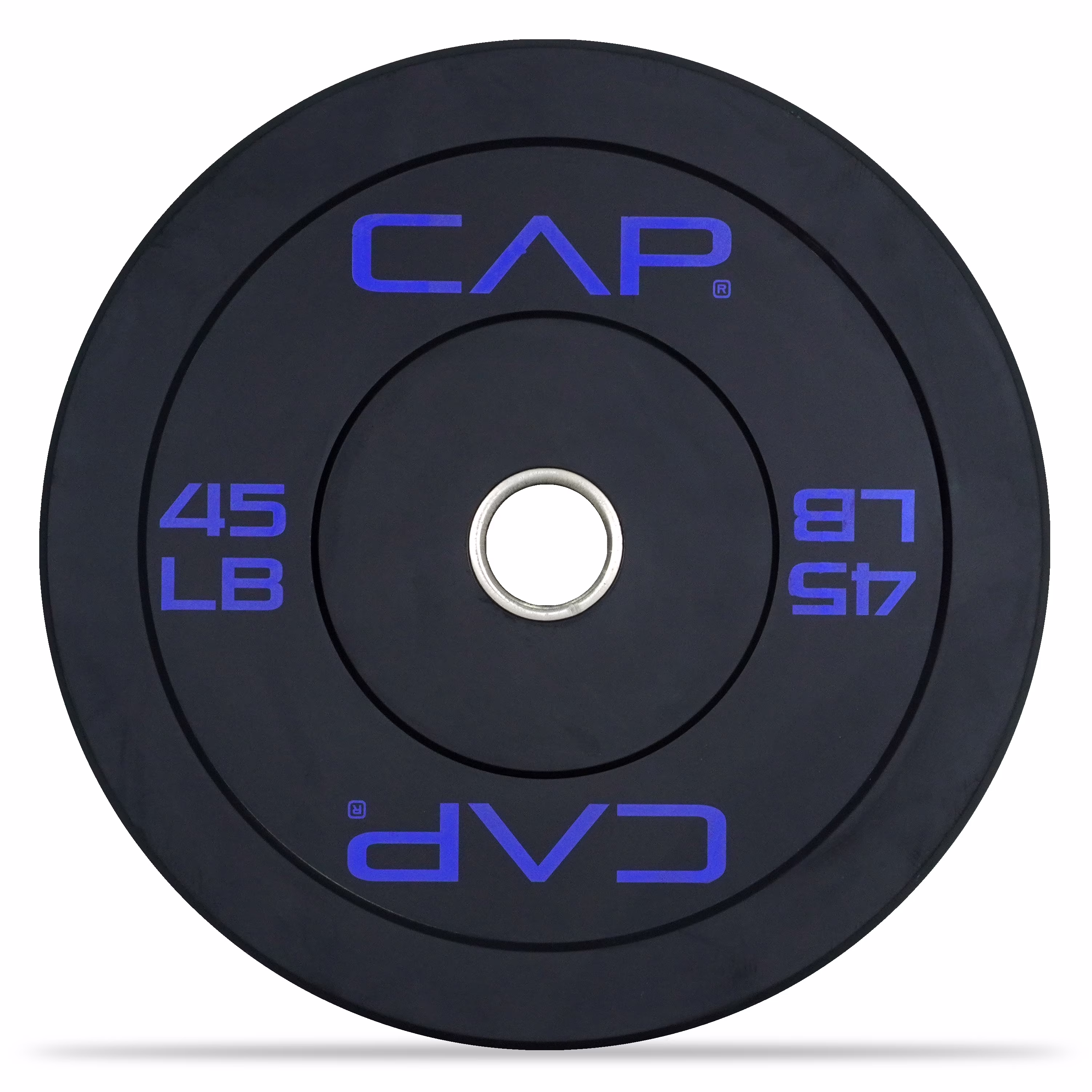 CAP Barbell Olympic Rubber Bumper Plates (Pairs/Singles by sizes)