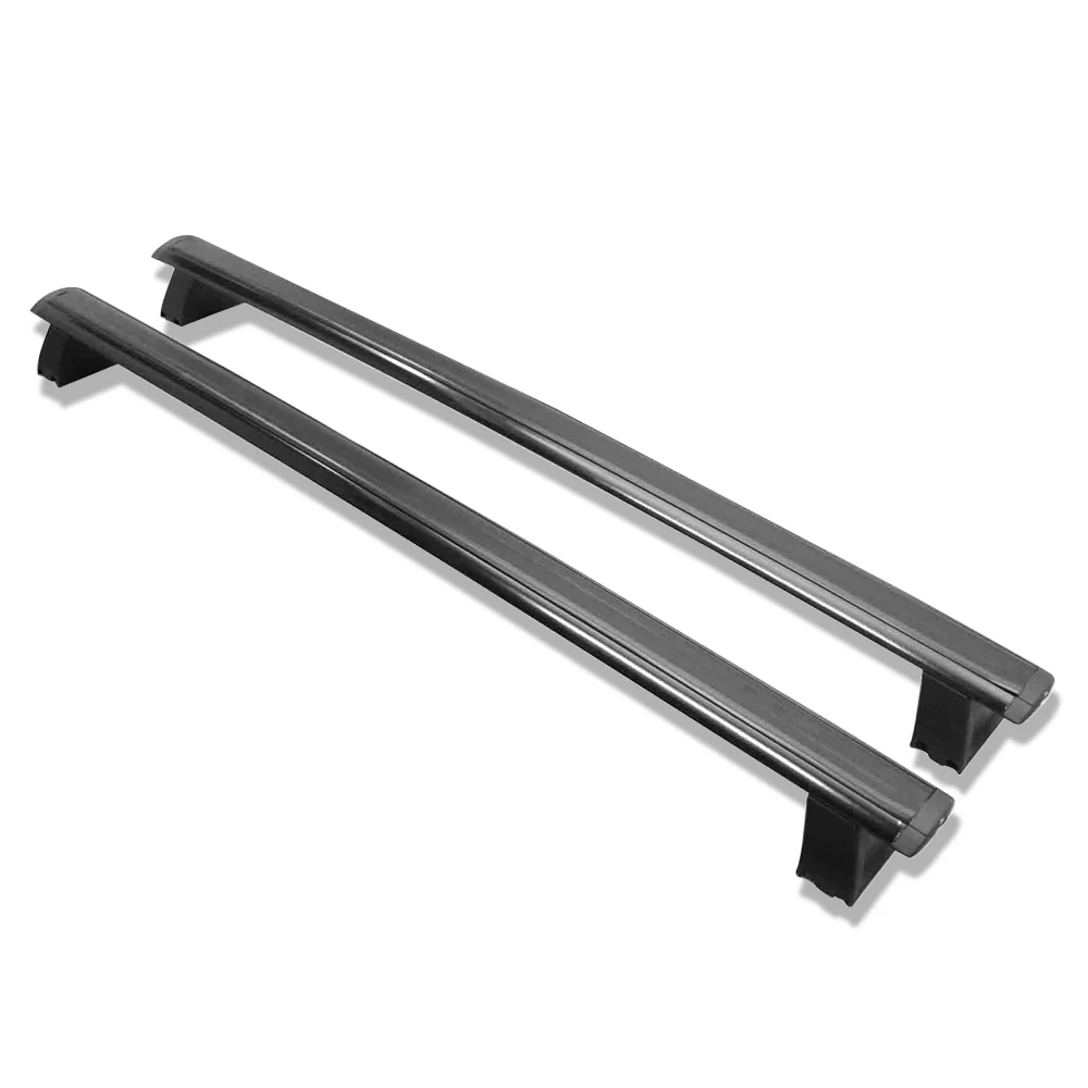 Ikon Motorsports Compatible with 11-22 Jeep Grand Cherokee OE Factory Style Roof Rack Cross Bar W/ Key Lock