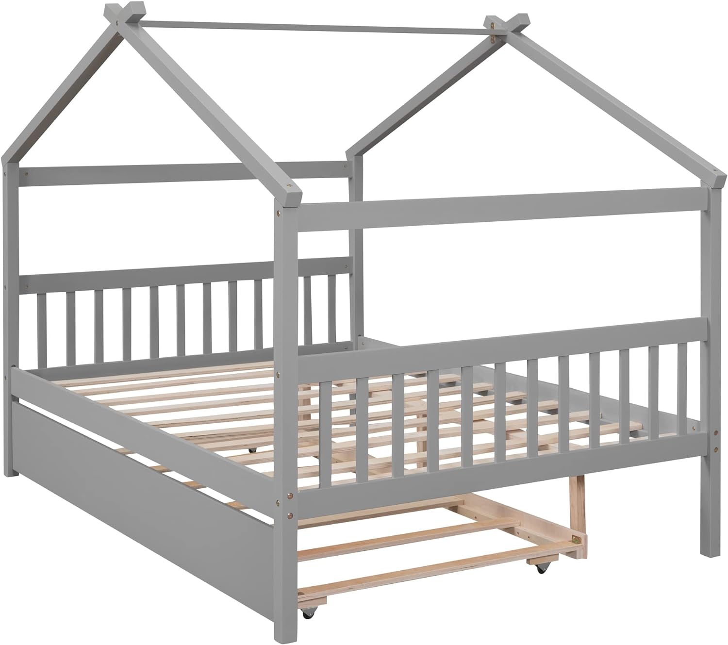 Full House Bed Frame With Trundle