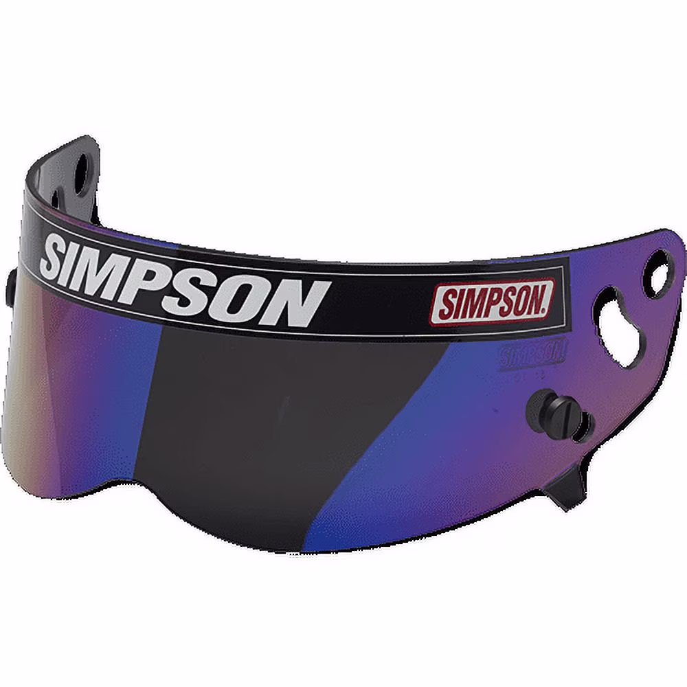 Simpson Racing 84300A Devil Ray Helmet Shield Clear