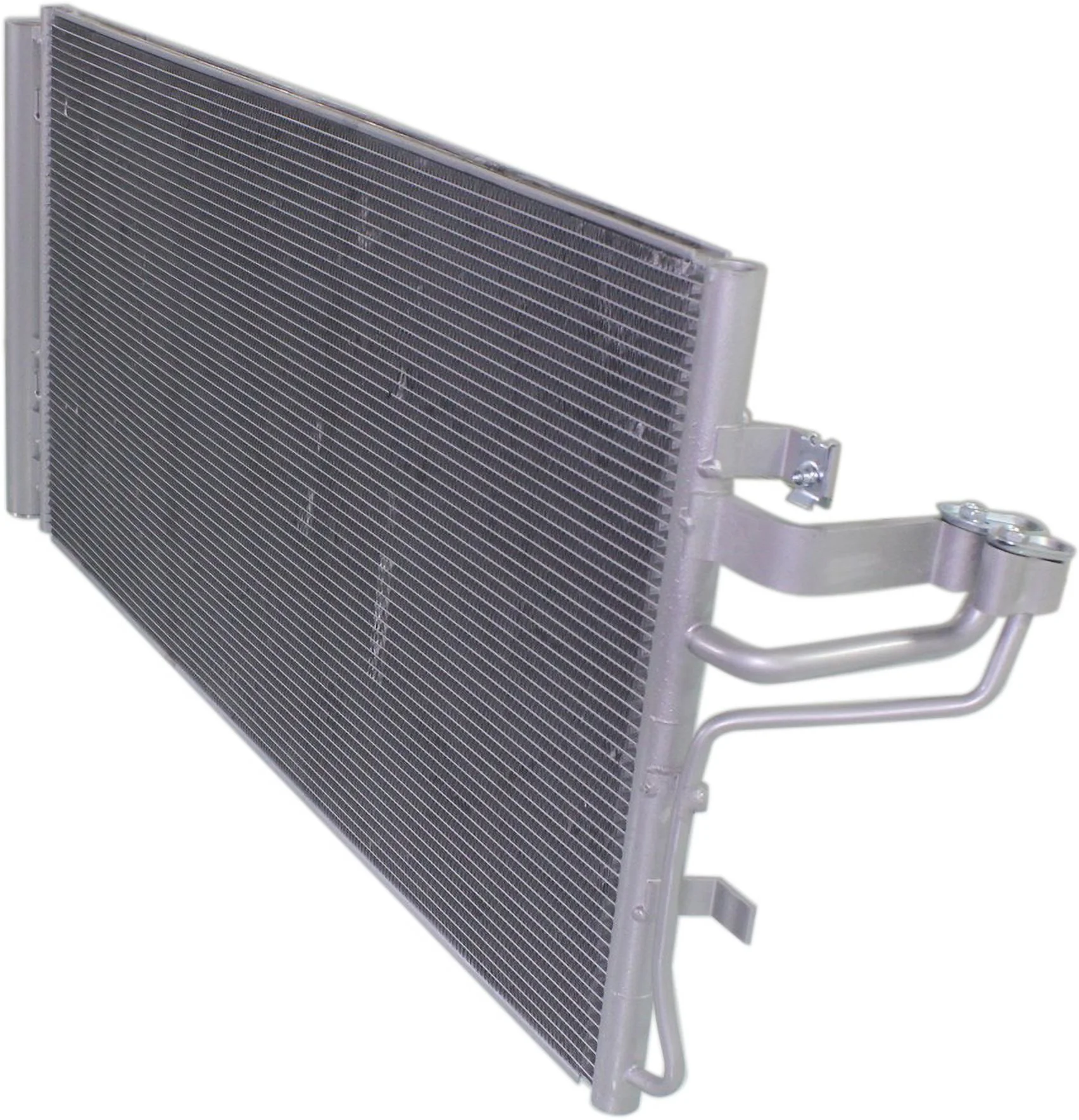 Kool Vue Air Conditioner Condenser Compatible with 2010 - 2012 Dodge Caliber,2011 - 2017 Jeep Compass,2007 - 2017 Jeep Patriot Aluminum Core