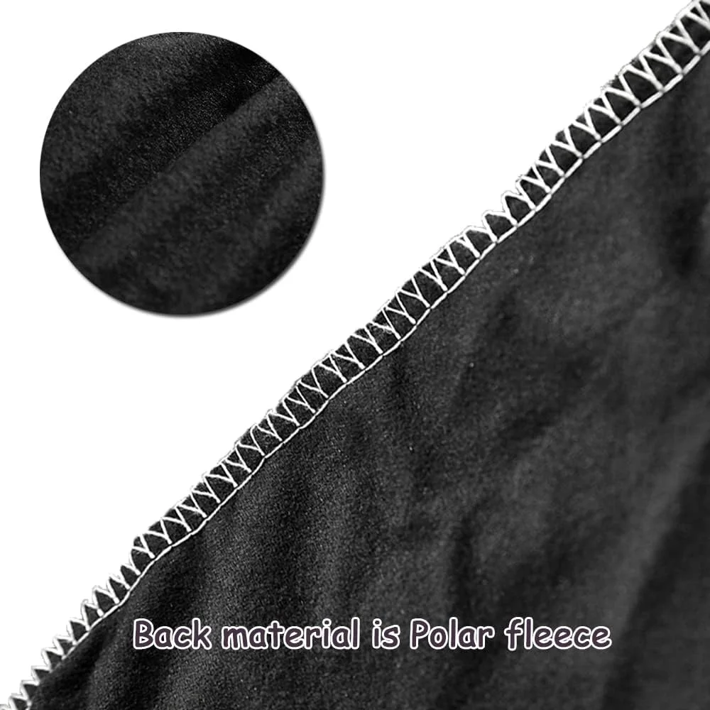 Shukii Waterproof PU Leather XL Chair Covers Stretch Dining Chair Covers Set of 2 Black Chair Slipcovers Chair Protector Cover Universal Chair Covers for Dining Room Kitchen Hotel