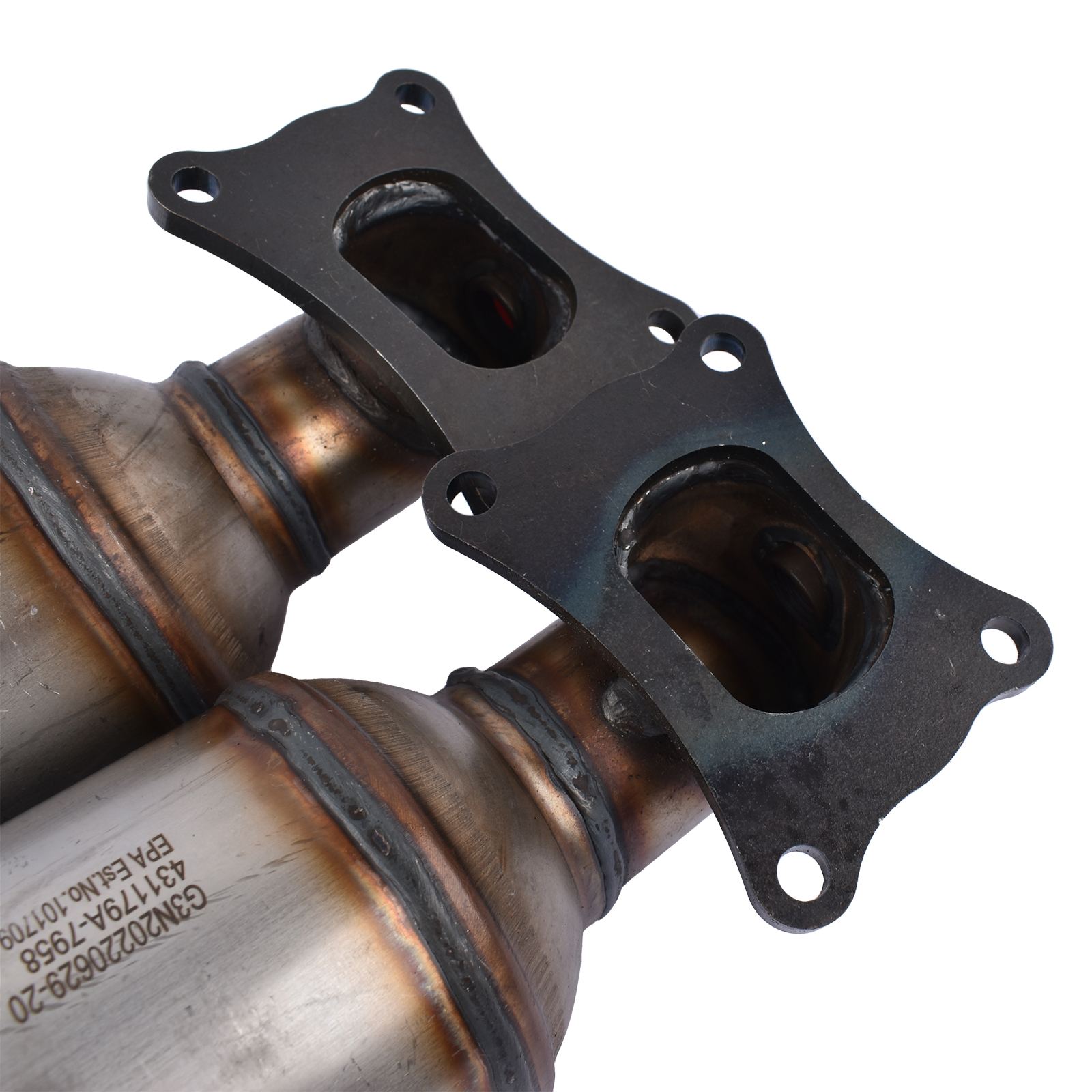 Manifold Catalytic Converters Set 10H45-131/132 for Honda Pilot 3.5L 2009-2015 10H45-131 10H45-132