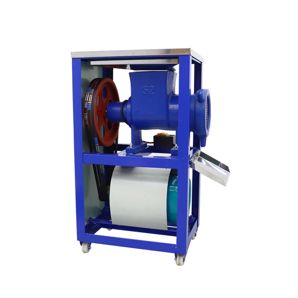 Techtongda Electric Bone Crusher Feed Processer Stainless Steel Meat Grinder 220V 3KW