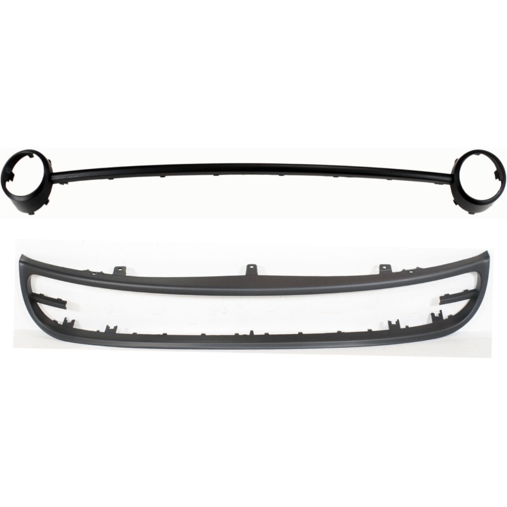 Teledu Valance Kit For VW 2001-2005 Beetle Front Spoiler Primed with Fog Lamp Trim