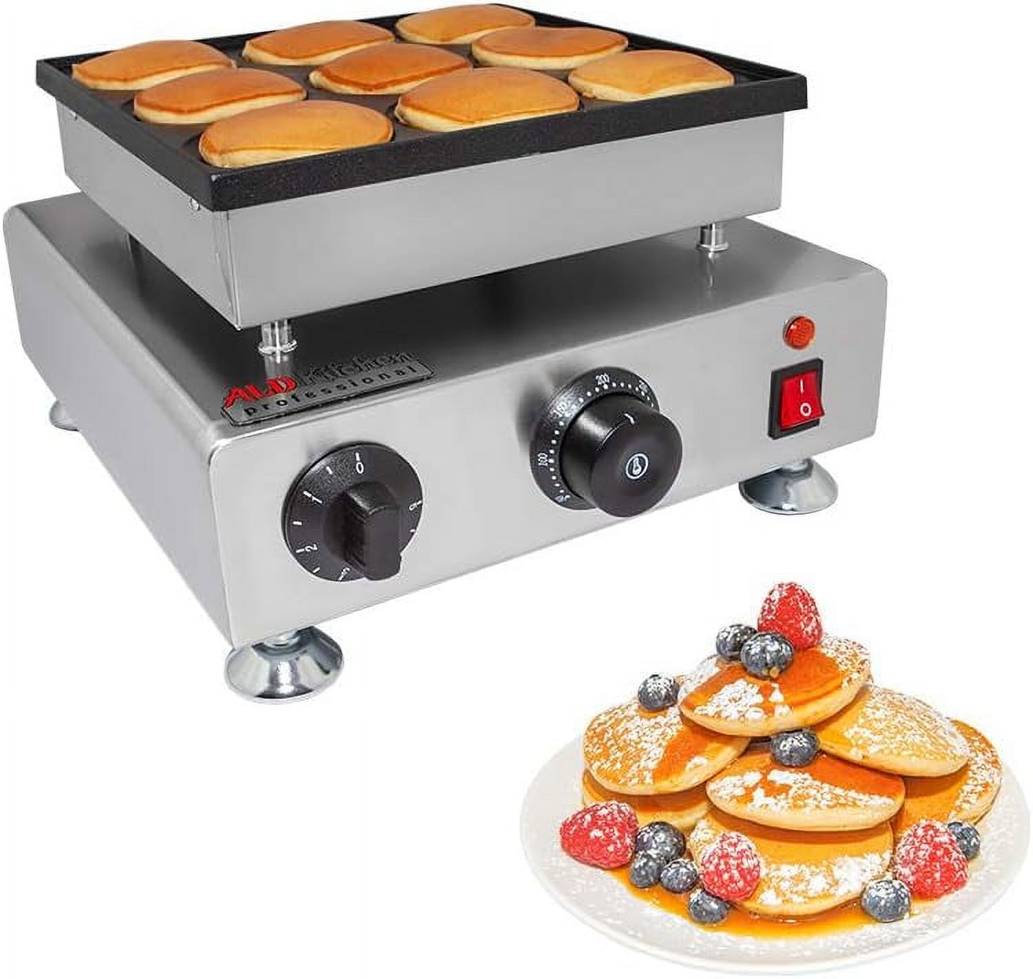 Poffertjes Maker | Dutch Pancakes Maker (9 Big Pancakes)