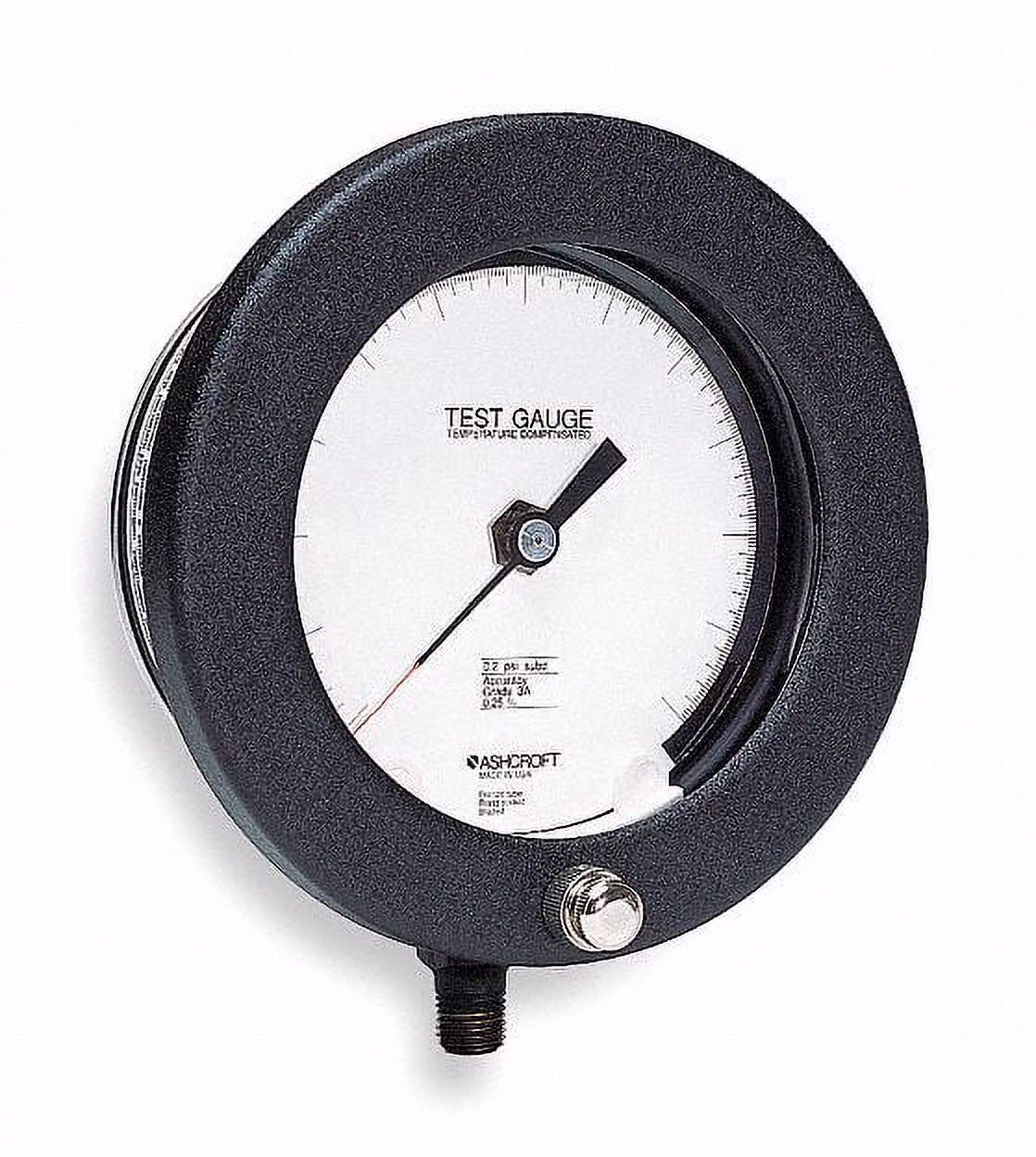 Ashcroft Pressure Gauge,0 to 3000 psi,4-1/2In  45-1082PS 02L 3000