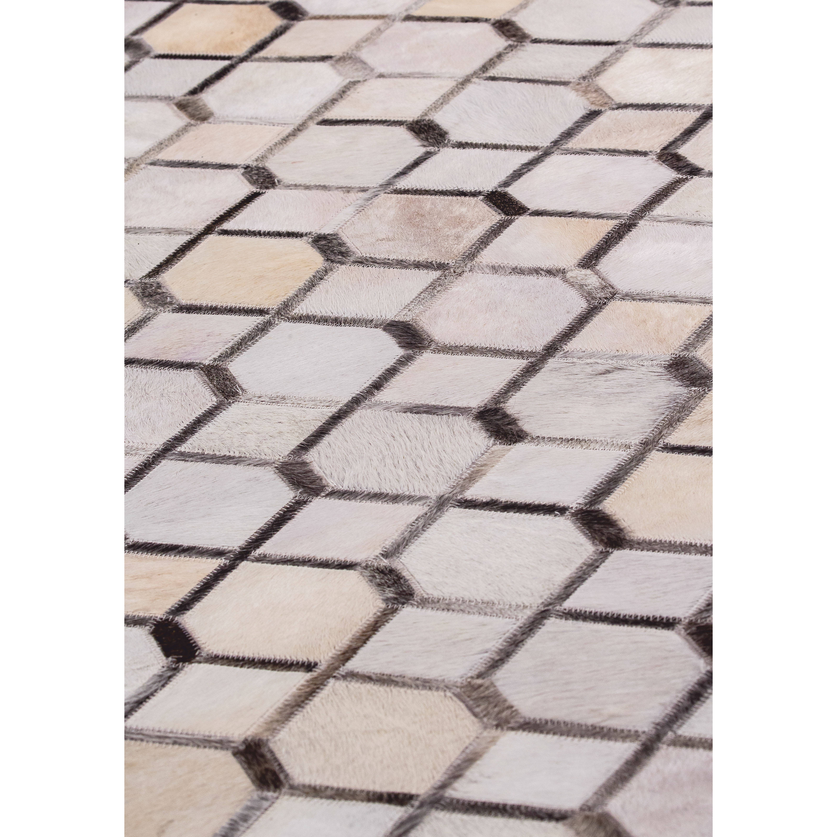 MA Trading Handmade Hydra Rug (India) Grey/White 8' x 10' 8' x 10' Living Room