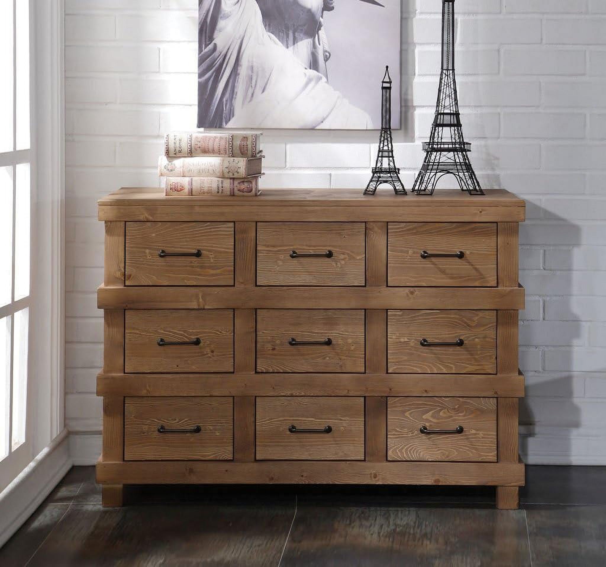 Adams Dresser In Antique Oak