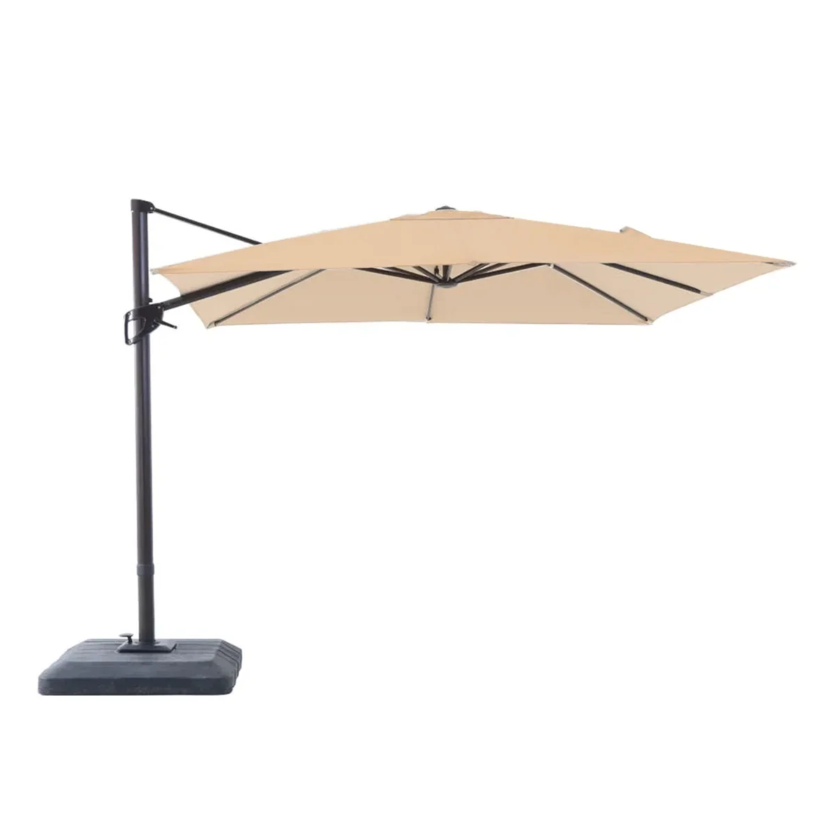 Garden Winds Replacement Canopy Top Cover Compatible with The Hampton Bay Square 10x10 YJAF-819C Umbrella - Riplock 500
